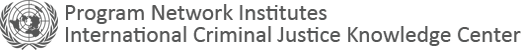 Program Network Institutes International Criminal Justice Knowledge Center